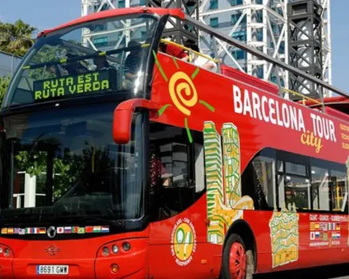Barcelona Hop-On Hop-Off Bus City Tour